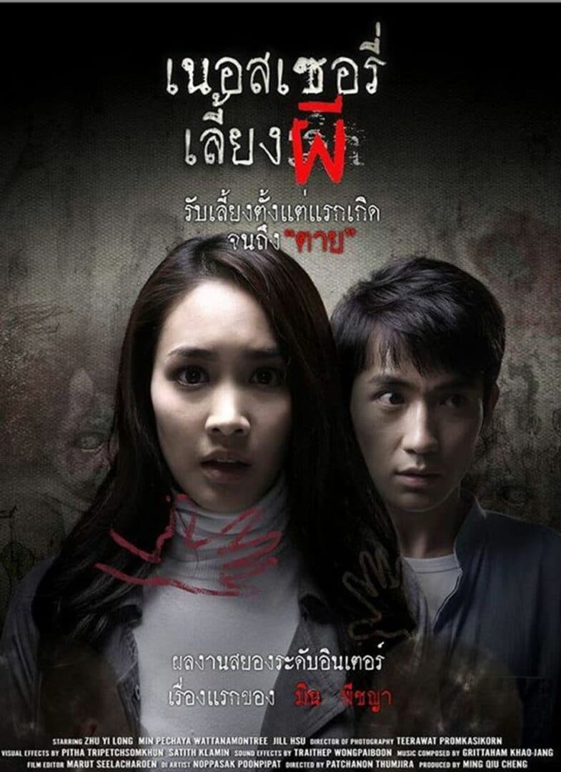 โปสเตอร์ภาพยนตร์ เนอสเซอรี่เลี้ยงผี ใช้เป็นพื้นหลัง
