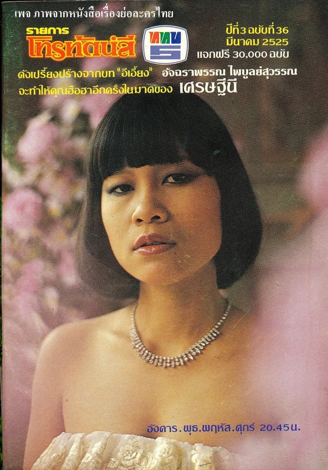 โปสเตอร์ละคร เศรษฐีนี ใช้เป็นพื้นหลัง