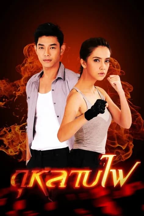โปสเตอร์ละคร กุหลาบไฟ (2556) - Thai Content DB