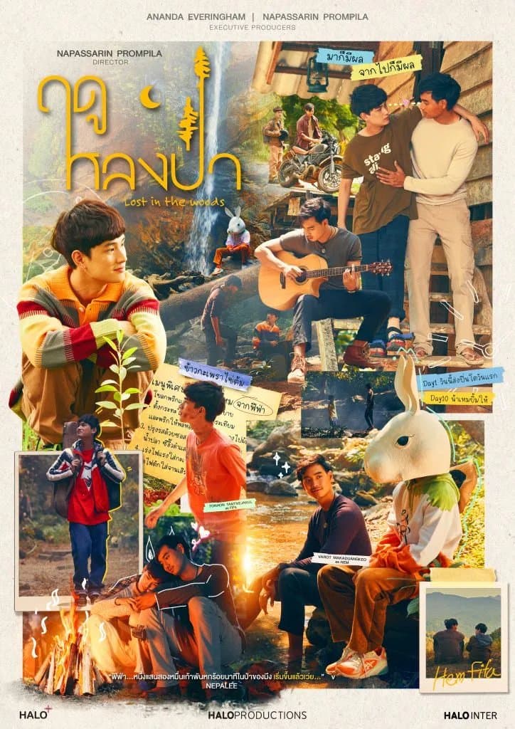 โปสเตอร์ละคร ฤดูหลงป่า ใช้เป็นพื้นหลัง