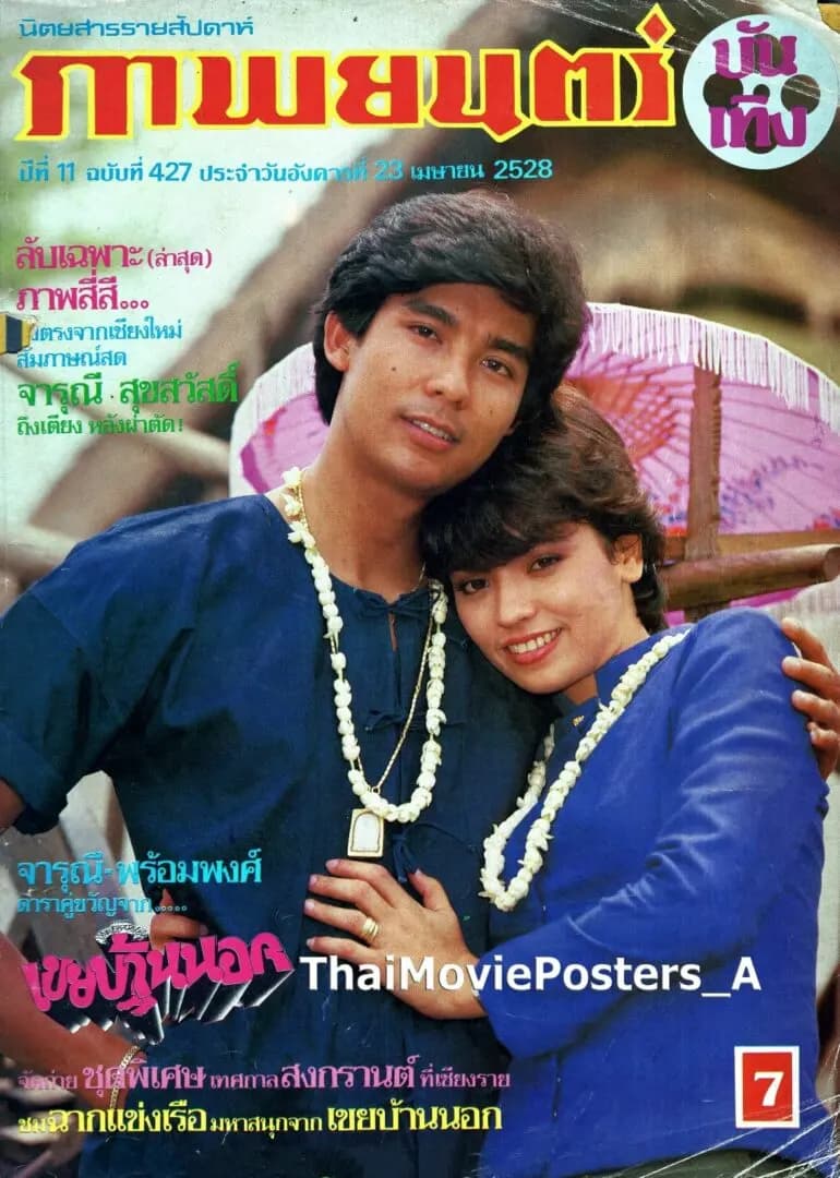 โปสเตอร์ภาพยนตร์ เขยบ้านนอก ใช้เป็นพื้นหลัง